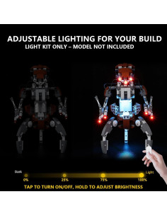 Kit de Luz LED BrickSoul para LEGO 75381 - Iluminación Táctil 2