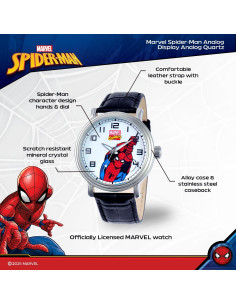 Reloj Analógico de Cuarzo Marvel Spider-Man Vintage 44mm 2