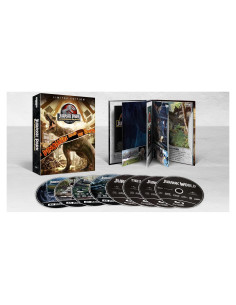 Colección 25 Aniversario Jurassic Park Blu-ray 4K 8 Discos