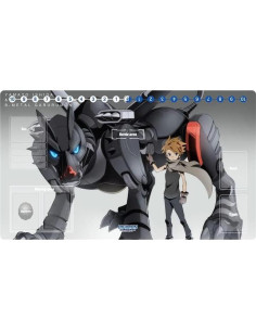 Tapete de Juego Mlikemat Digimon Metalgarurumon 60.96x35.56 cm 2