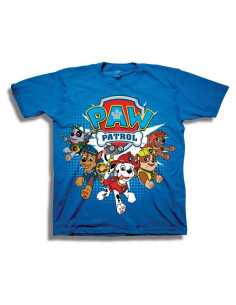 Camiseta de Manga Corta Paw Patrol para Niños 5T