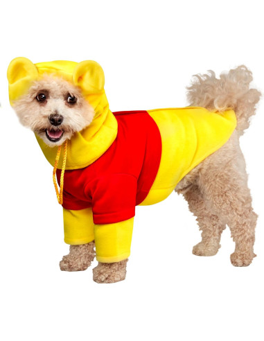 Disfraz de mascota Rubies Winnie Pooh para perros y gatos pequeño