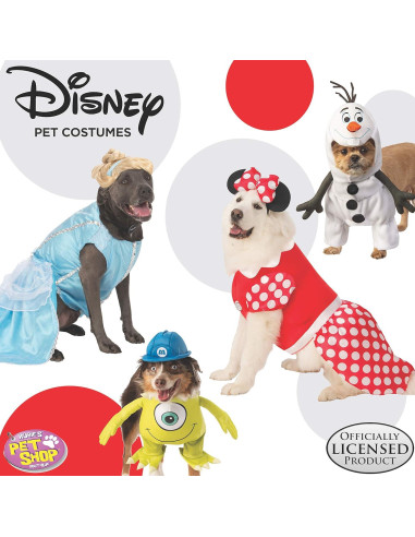 Disfraz de mascota Rubies Winnie Pooh para perros y gatos pequeño