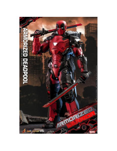 Figura de Acción Hot Toys 1:6 Deadpool Blindado 82.5 cm 2