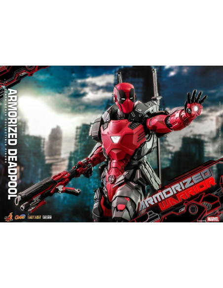 Figura de Acción Hot Toys 1:6 Deadpool Blindado 82.5 cm