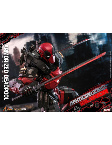 Figura de Acción Hot Toys 1:6 Deadpool Blindado 82.5 cm
