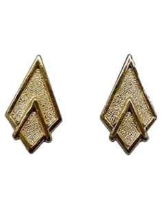 Pines Battlestar Galactica Teniente Rango PIPS - Juego de 2