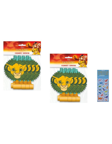 Suministros Fiesta Cumpleaños Bebés Único - 16 Sopladores + Stickers