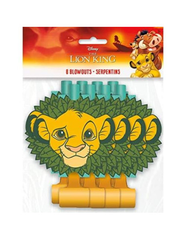 Suministros Fiesta Cumpleaños Bebés Único - 16 Sopladores + Stickers