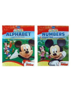 Libros de Trabajo de Aprendizaje Disney Mickey Mouse