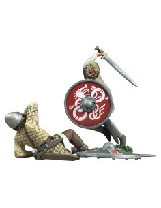 Conjunto de Figuras Vikingos y Sajones W. Britain 62115 60mm