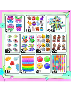 Paquete de 160 Juguetes Antiestrés MoodHouse para Niños 2