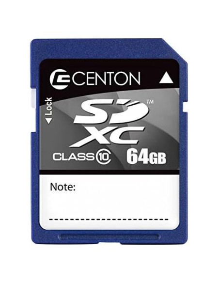 Tarjeta de Memoria SDXC 64GB Centon Clase 10 UHS-I