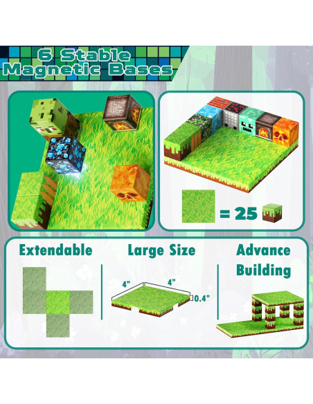 150 Piezas Bloques Magnéticos ToyUnited - Juguete Educativo STEM