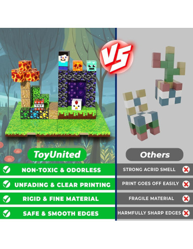 150 Piezas Bloques Magnéticos ToyUnited - Juguete Educativo STEM