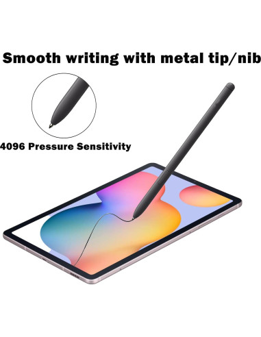 3 Puntas de Metal para S Pen Galaxy Tab S6 Lite Peixiong