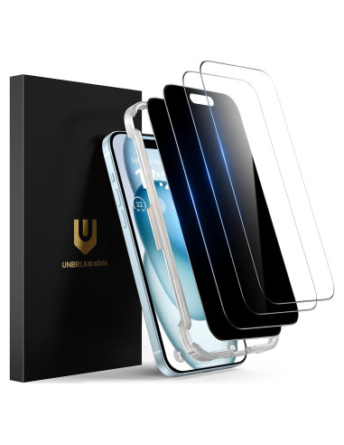 Protector de Pantalla UNBREAKcable para iPhone 15 6.1" 4PCS