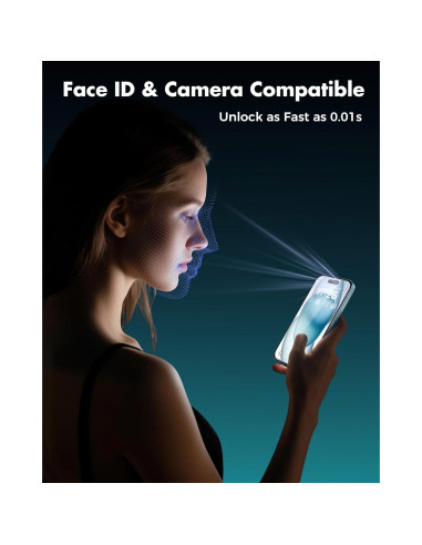 Protector de Pantalla UNBREAKcable para iPhone 15 6.1" 4PCS