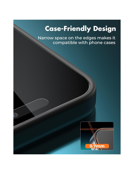 Protector de Pantalla UNBREAKcable para iPhone 15 6.1" 4PCS