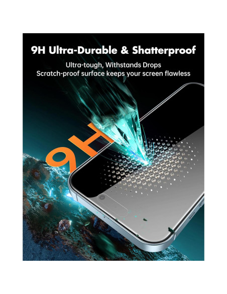 Protector de Pantalla UNBREAKcable para iPhone 15 6.1" 4PCS