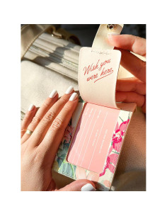 Etiqueta de Maleta Ban.do Getaway de Cuero Vegano 11.4x7.6cm 2