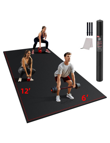 Alfombrilla de Ejercicio Grande GymCope 3.66m x 1.83m 7mm