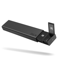 Organizador de Pastillas Semanal PULIV Dual Negro 7 Días