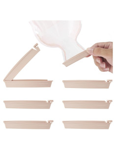 6 Clips Selladores Reutilizables para Colostomía DC, Antifugas