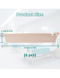 6 Clips Selladores Reutilizables para Colostomía DC, Antifugas 2