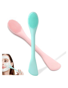Cepillo Facial de Silicona 2 en 1 Huizhou - Exfoliación y Masaje