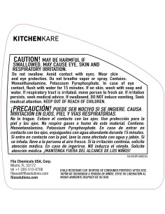 Limpiador Desengrasante KITCHENKARE FILA 24oz para Cocina y BBQ 2