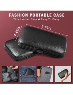 Set de Manicura 8 Piezas ONLYWEE con Estuche de Viaje 2