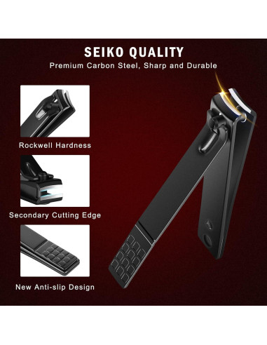 Set de Manicura 8 Piezas ONLYWEE con Estuche de Viaje