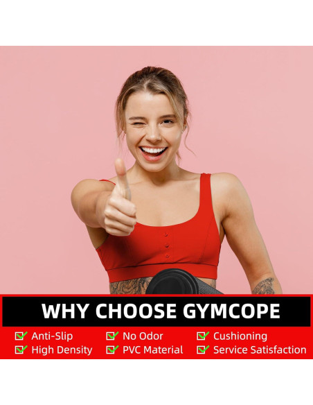 Alfombrilla de Ejercicio Grande GymCope 3.66m x 1.83m 7mm