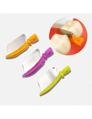 30 Piezas Protector Interproximal Dental Prime con Cuchillo
