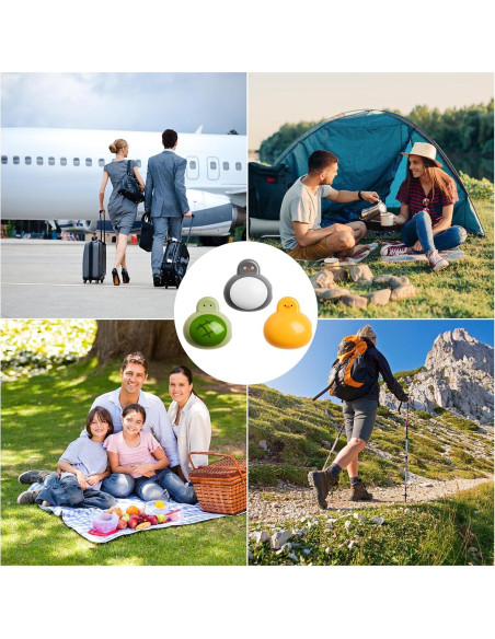 Juego de 3 Cubiertas de Cepillo de Dientes SAMIQU - Diseño Animales