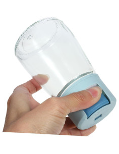 4 Tarros Dispensadores de Especias Vidrio HOLIDYOYO 111x6.2cm 2