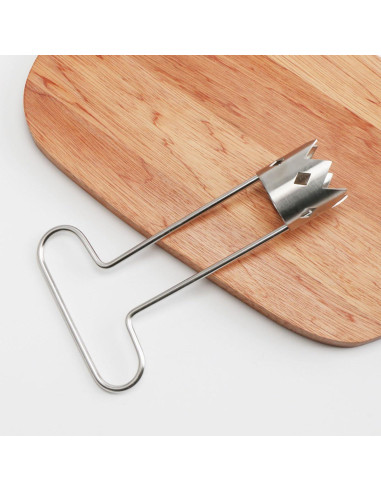 Juego de 2 Corers de Frutas Serrados ZPRODESTD - Acero Inoxidable