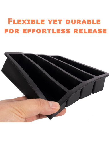 Molde de Mantequilla Silicona Antiadherente Siligruppo 2 Pcs