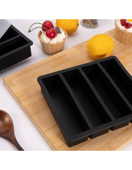 Molde de Mantequilla Silicona Antiadherente Siligruppo 2 Pcs