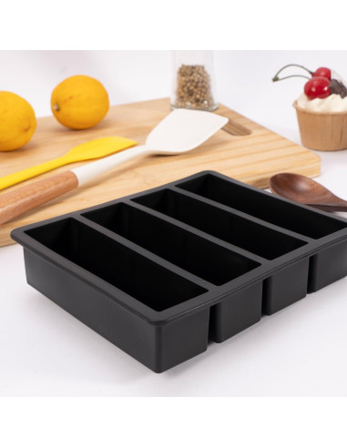 Molde de Mantequilla Silicona Antiadherente Siligruppo 2 Pcs