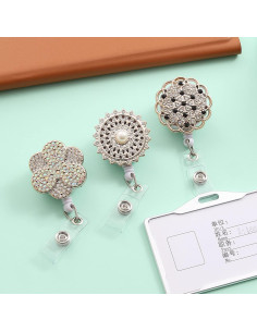 Porta Credenciales Retráctil Coeufuedy 3PCS Multicolor 61cm 2