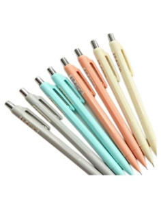 Lápices Mecánicos Multicolores GANSSIA 0.7mm Paquete de 8