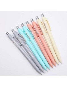 Lápices Mecánicos Multicolores GANSSIA 0.7mm Paquete de 8 2