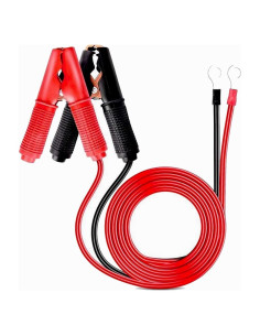 Cables de Arranque de Batería Automotriz QKUDNGHY 1m 13 AWG