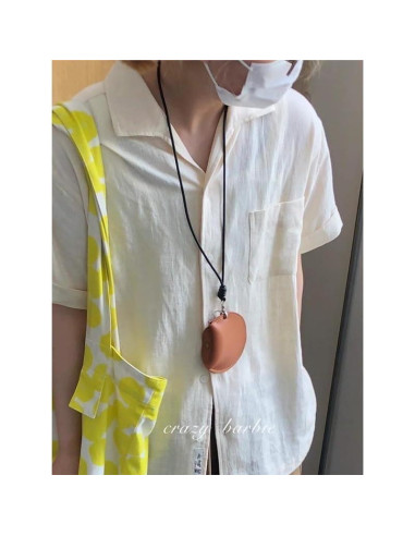 Funda de Cuero Vintage para AirPods Pro 2/1 Wiswhy - Marrón