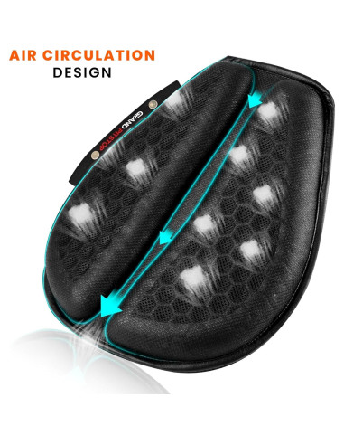Cojín de Asiento de Gel Plegable Grand Pitstop 36.99x15cm