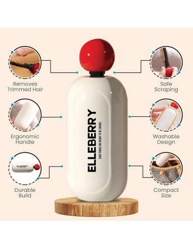 Rodillo de Pelusa Reutilizable ELLEBERRY - Lavable y Ecológico