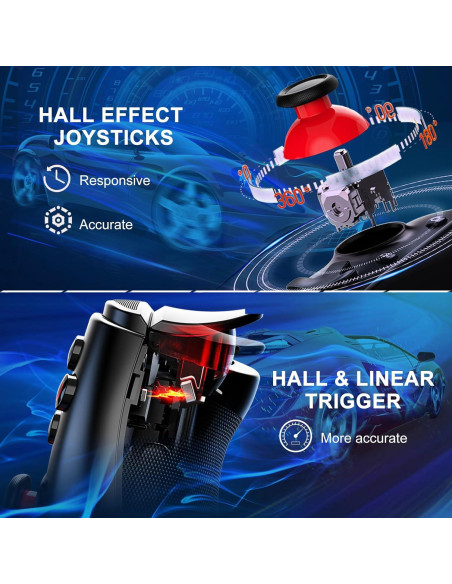 Controlador Bluetooth Megadream para iPhone/Android - Juegos en la Nube