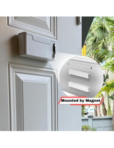 Dispensador de bolsas para excremento Skylar Pet Blanco 2